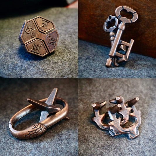 Metal Trinket Puzzle Bundle