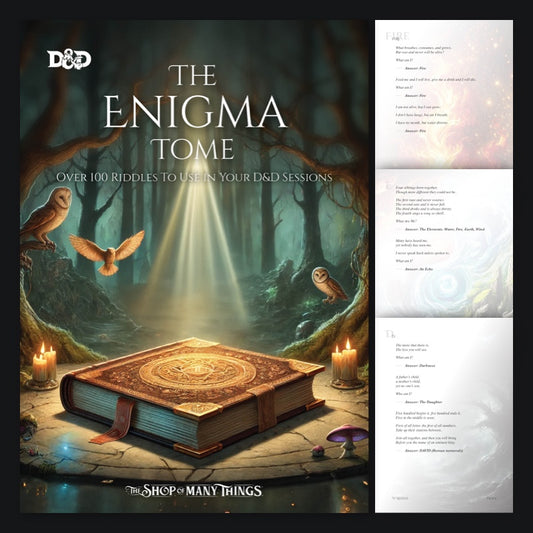 The Enigma Tome: 100+ Riddles for D&D